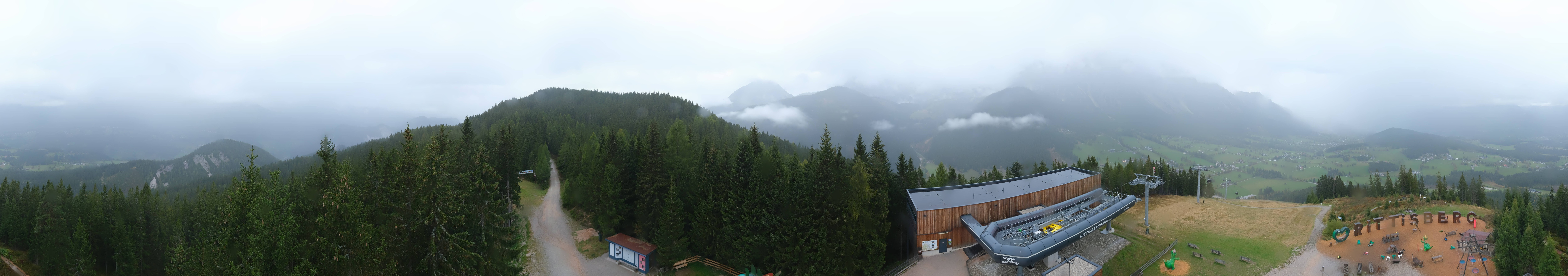 Archived image Webcam Ramsau am Dachstein: Ski area Rittisberg