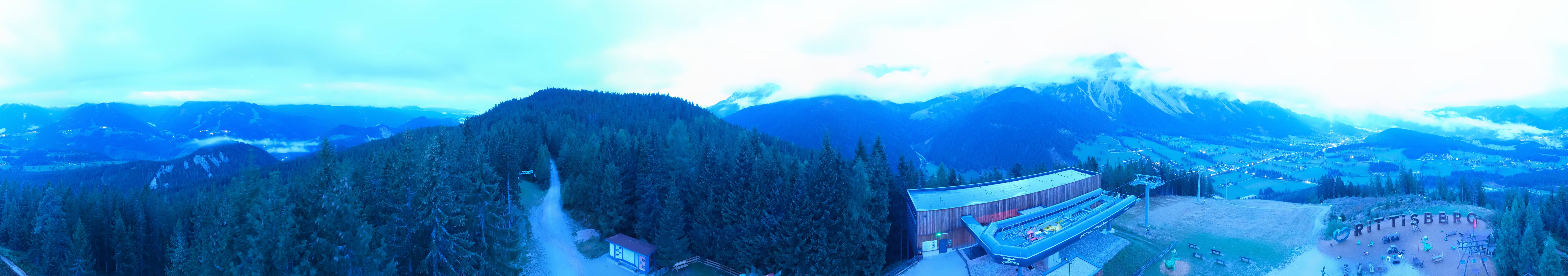 Archived image Webcam Ramsau am Dachstein: Ski area Rittisberg