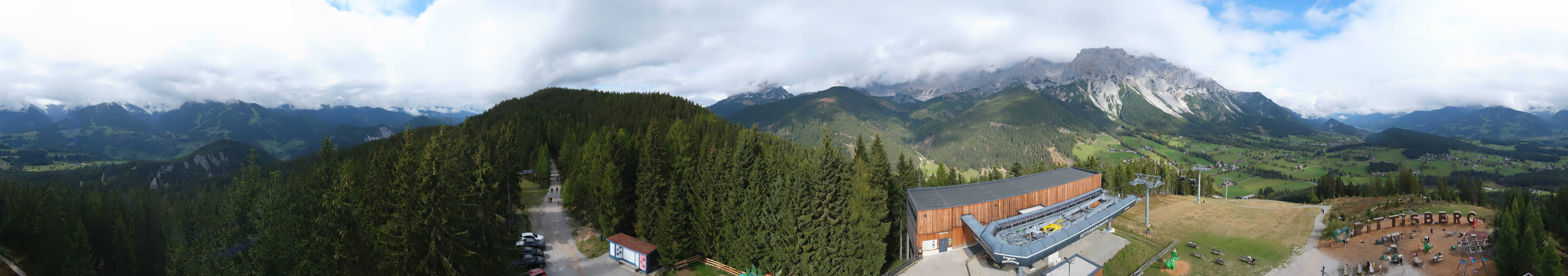 Archiv Foto Webcam Ramsau am Dachstein: Rittisberg