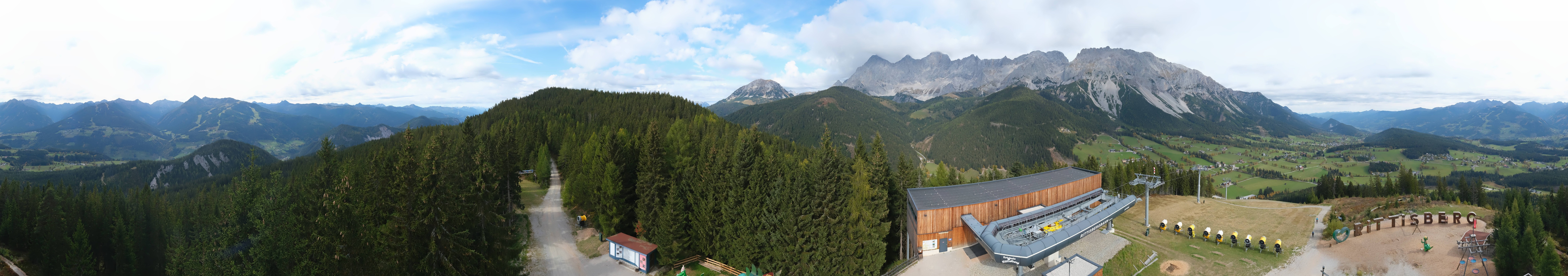 Archiv Foto Webcam Ramsau am Dachstein: Rittisberg