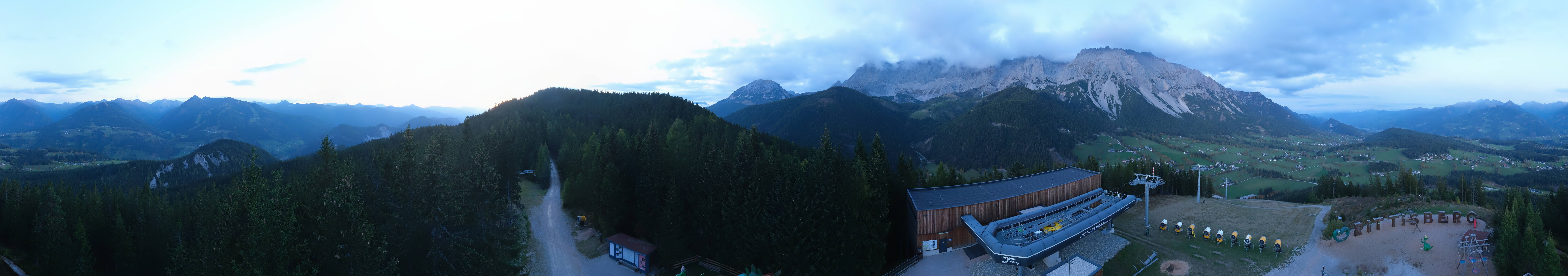 Archiv Foto Webcam Ramsau am Dachstein: Rittisberg