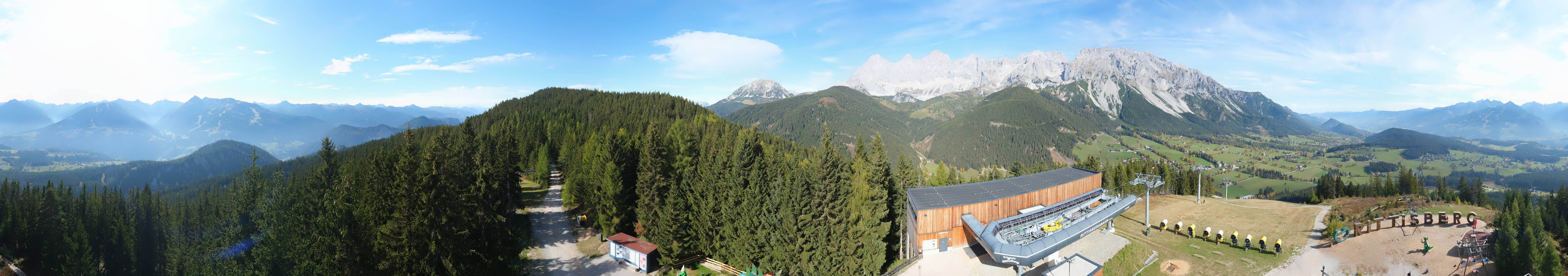 Archiv Foto Webcam Ramsau am Dachstein: Rittisberg