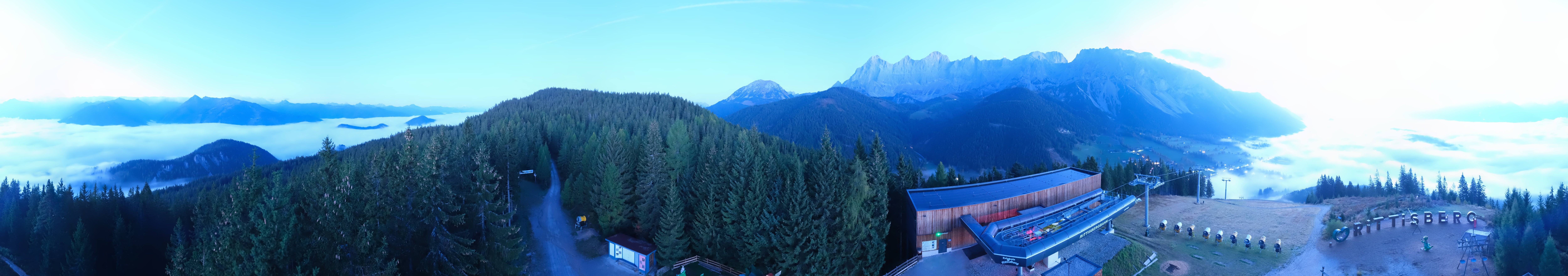 Archiv Foto Webcam Ramsau am Dachstein: Rittisberg