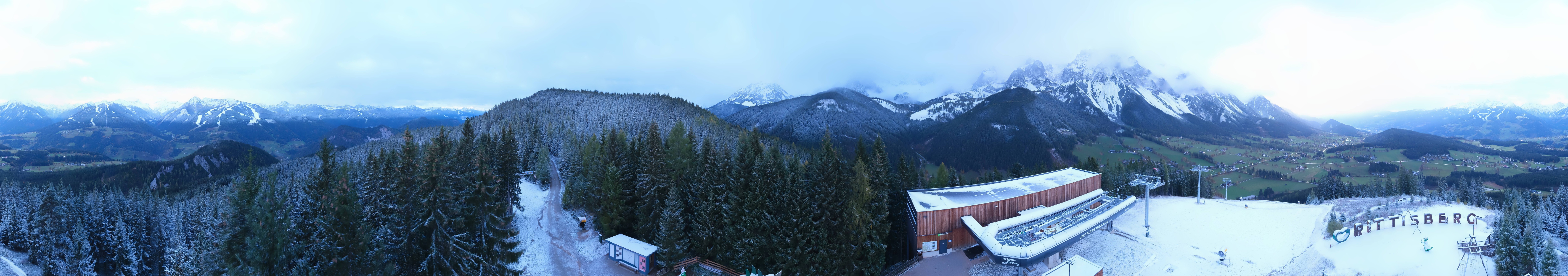 Archiv Foto Webcam Ramsau am Dachstein: Rittisberg