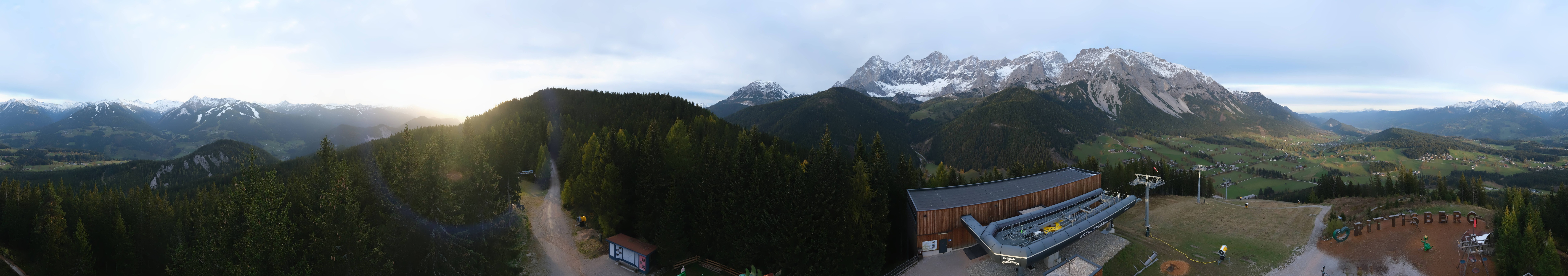 Archiv Foto Webcam Ramsau am Dachstein: Rittisberg