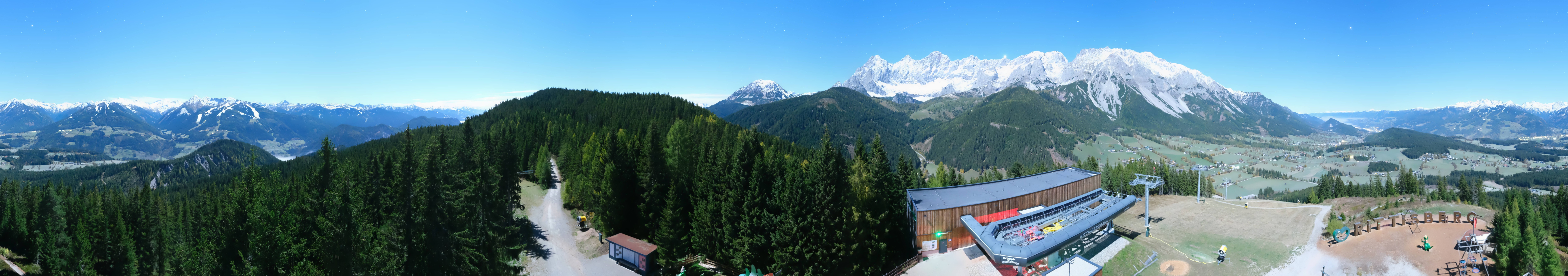 Archived image Webcam Ramsau am Dachstein: Ski area Rittisberg