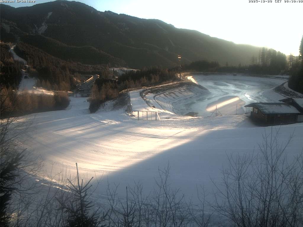 Archiv Foto Webcam Grüblsee