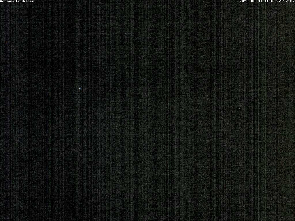 Archived image Webcam View Grüblsee