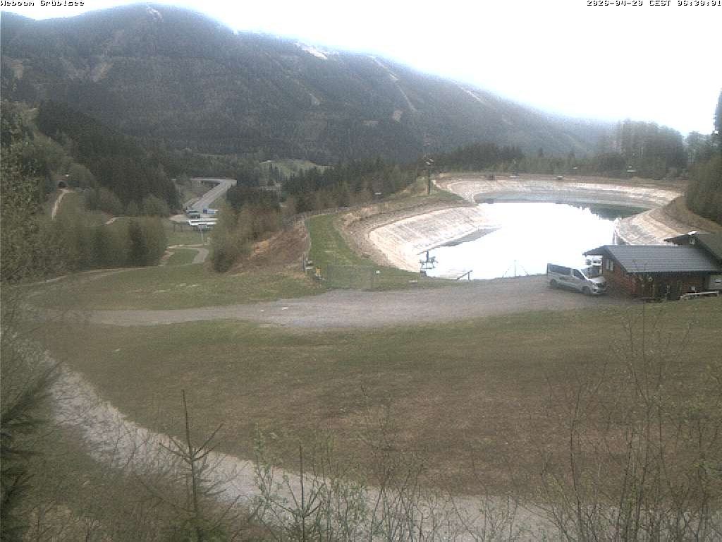 Archiv Foto Webcam Grüblsee