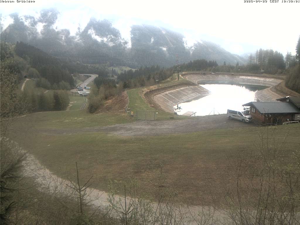 Archiv Foto Webcam Grüblsee