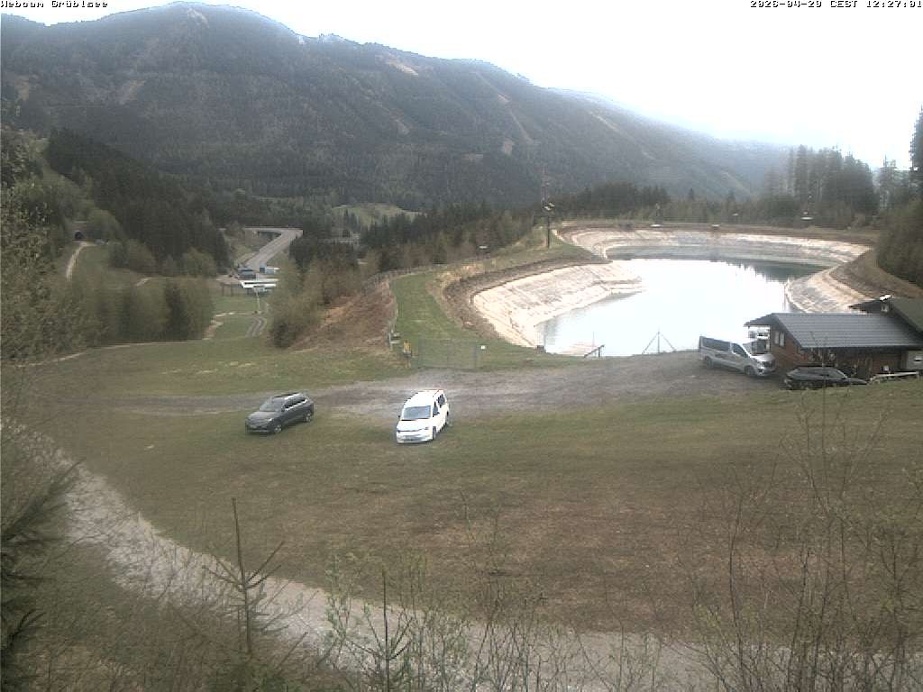 Archiv Foto Webcam Grüblsee