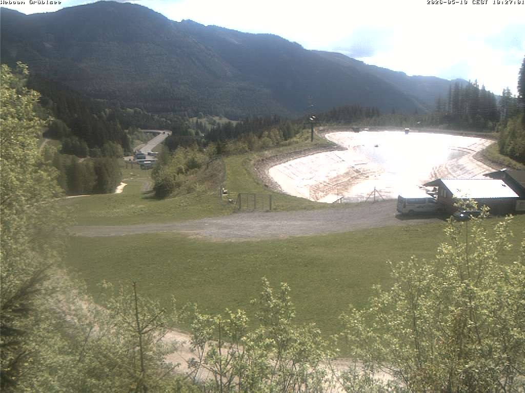 Archiv Foto Webcam Grüblsee
