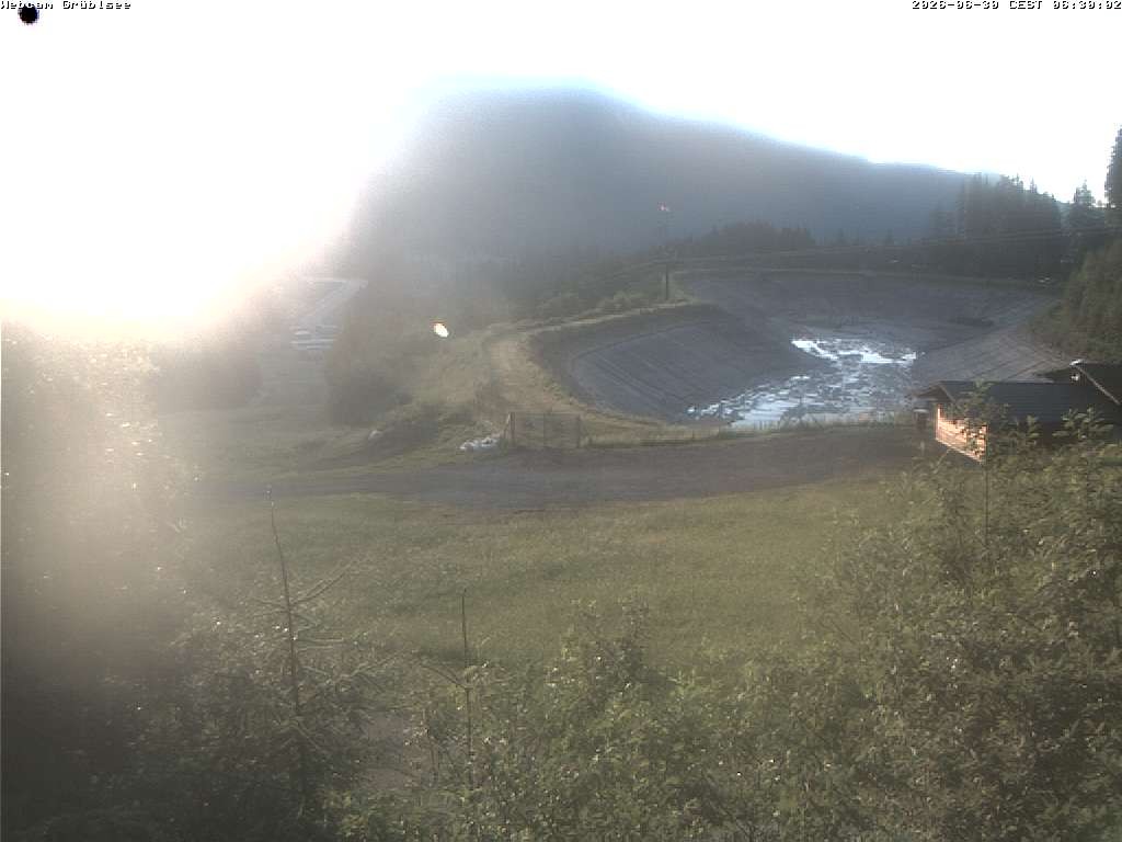Archiv Foto Webcam Grüblsee