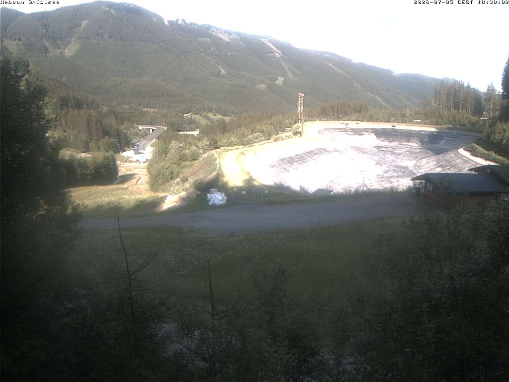 Archiv Foto Webcam Grüblsee
