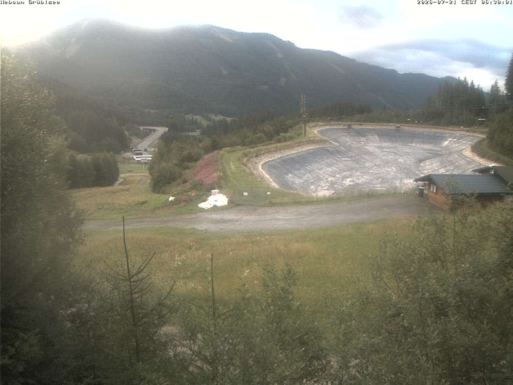 Archiv Foto Webcam Grüblsee