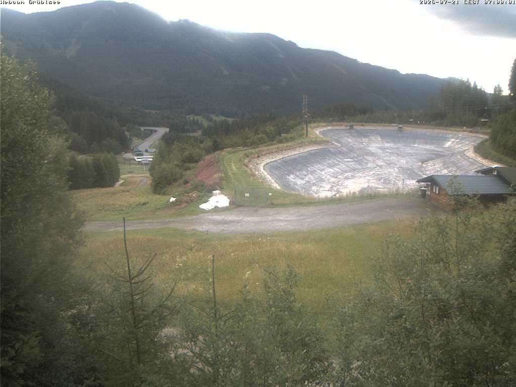 Archiv Foto Webcam Grüblsee