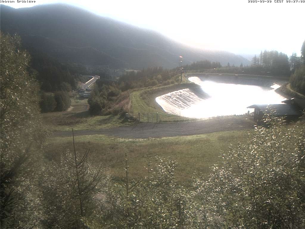 Archiv Foto Webcam Grüblsee