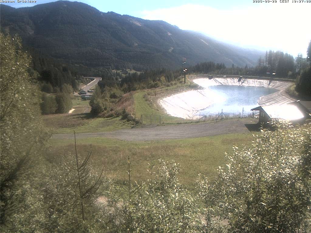 Archiv Foto Webcam Grüblsee