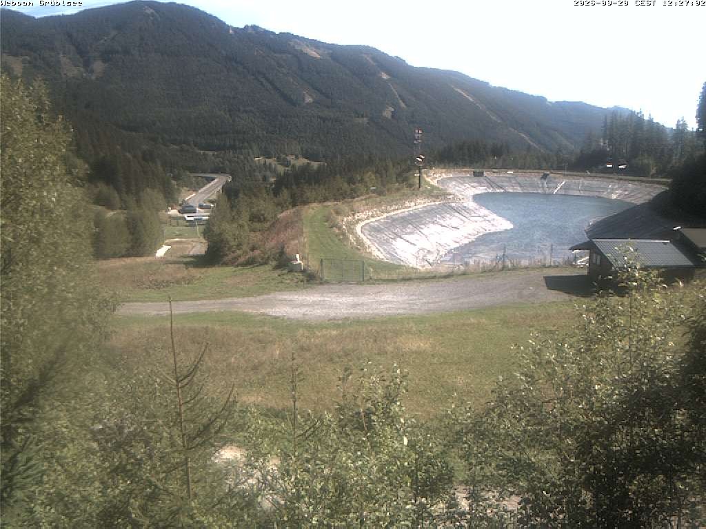 Archiv Foto Webcam Grüblsee