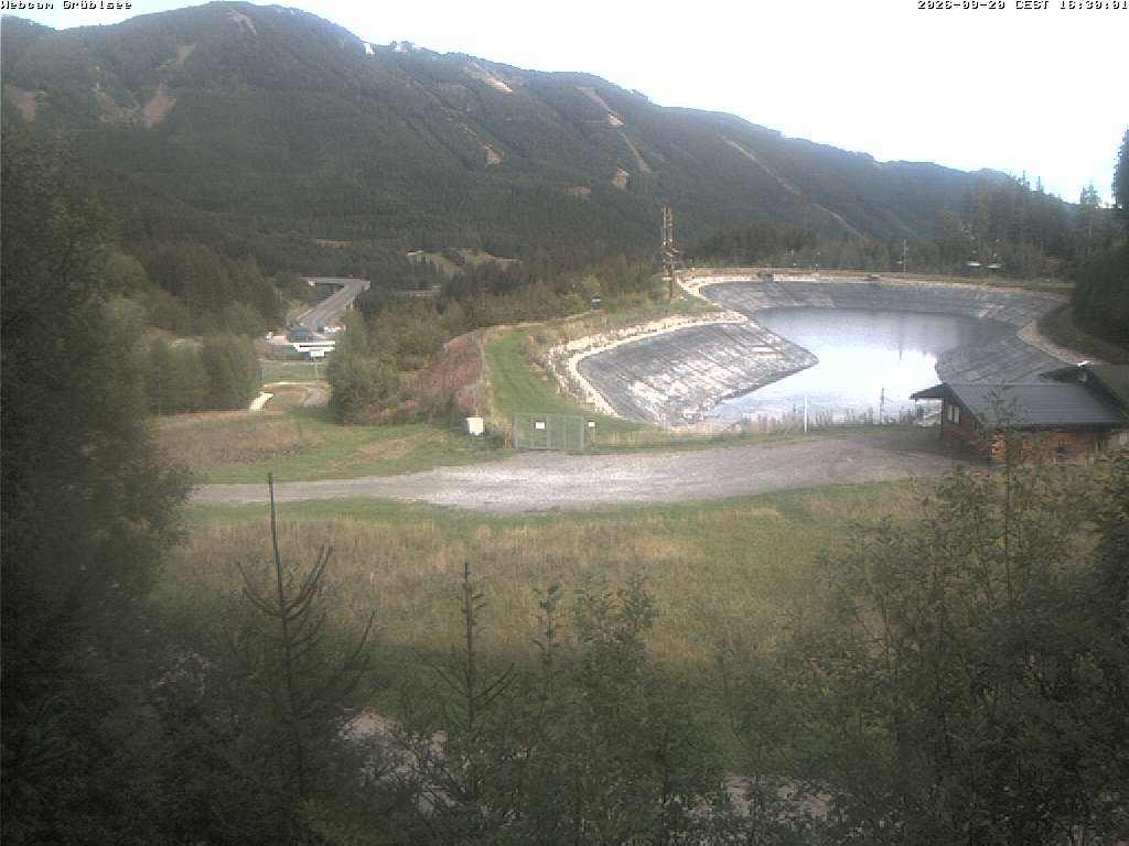 Archiv Foto Webcam Grüblsee