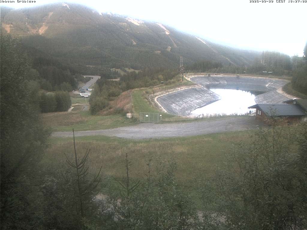 Archiv Foto Webcam Grüblsee