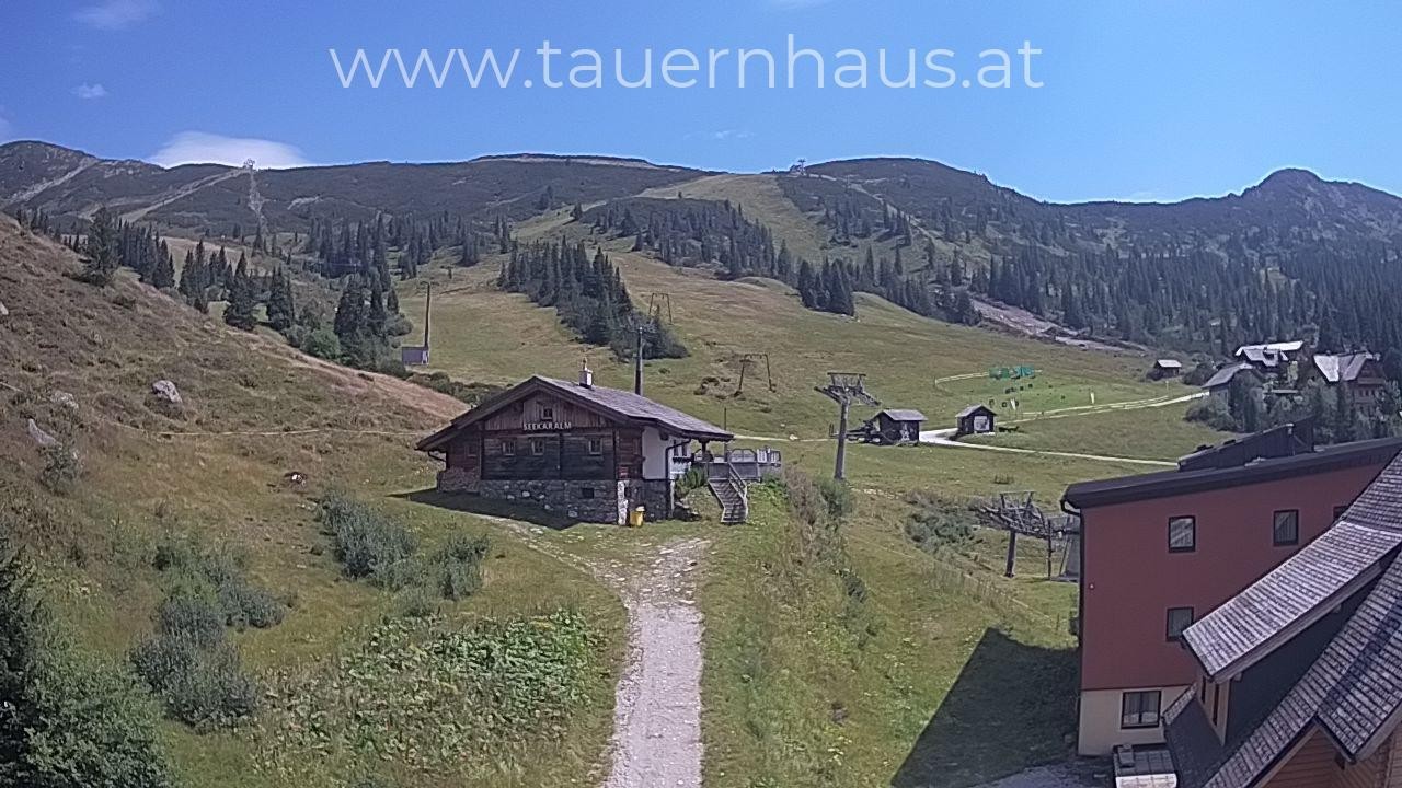 Archived image Webcam alp Planneralm, Styria
