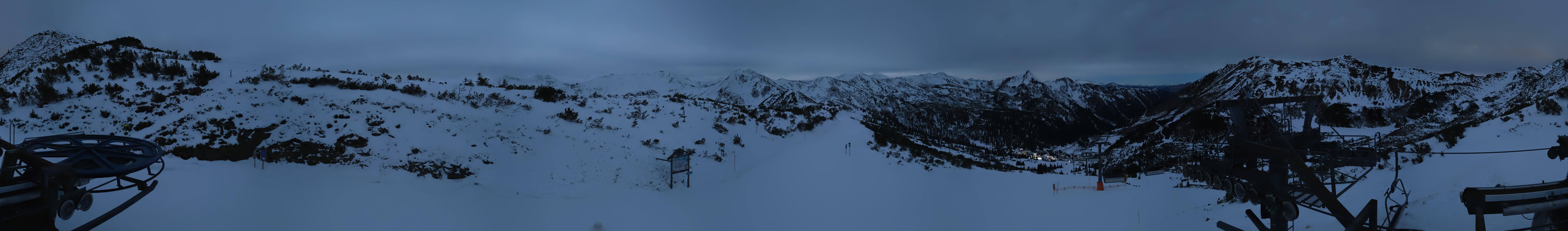 Archiv Foto Webcam Planneralm, Bergstation Plannereckbahn