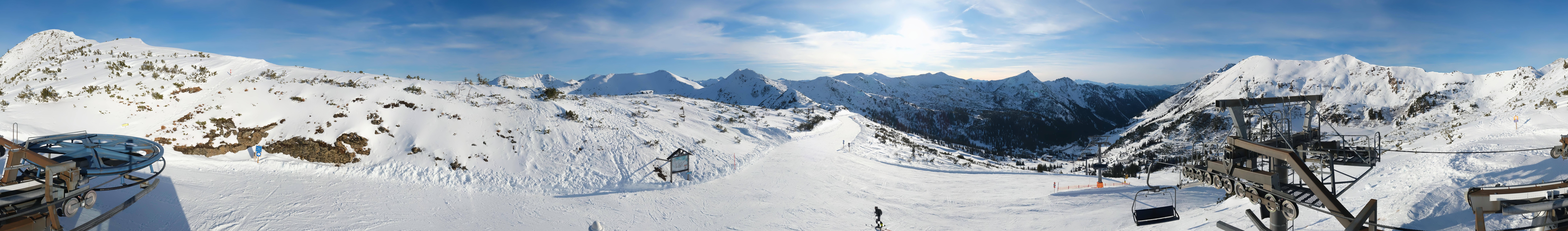 Archived image Webcam mountain station Plannereckbahn, alp Planneralm