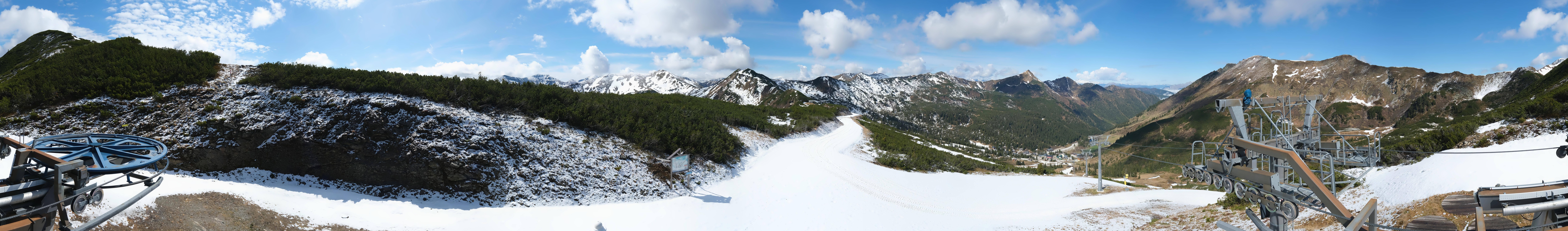 Archiv Foto Webcam Planneralm, Bergstation Plannereckbahn