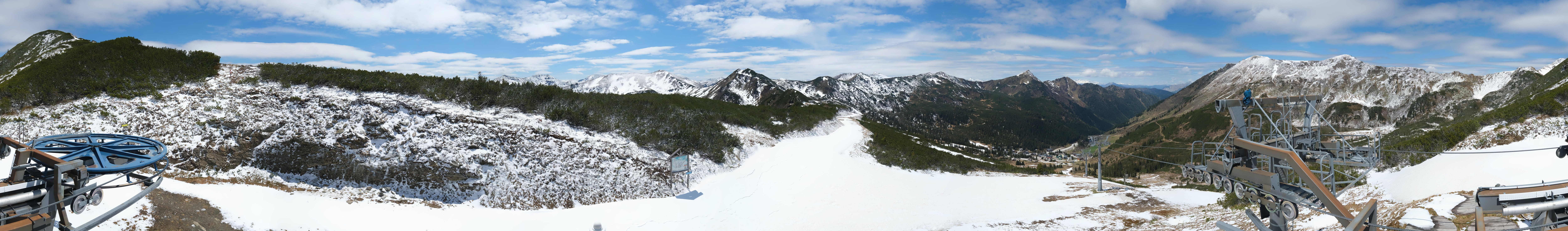 Archiv Foto Webcam Planneralm, Bergstation Plannereckbahn