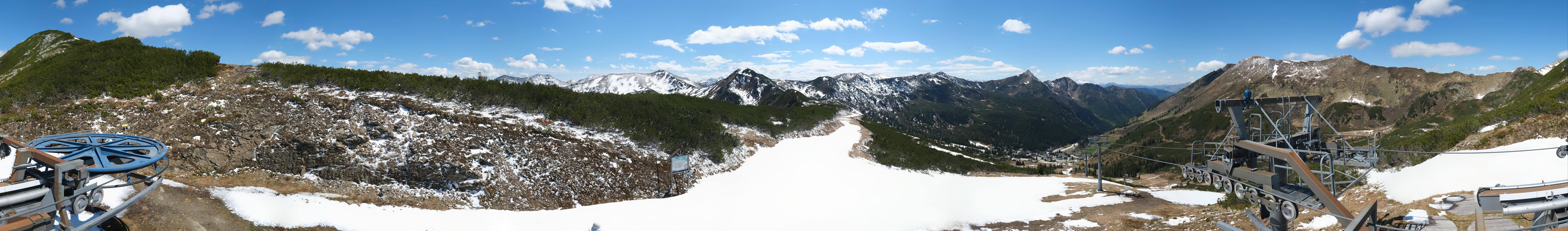 Archiv Foto Webcam Planneralm, Bergstation Plannereckbahn