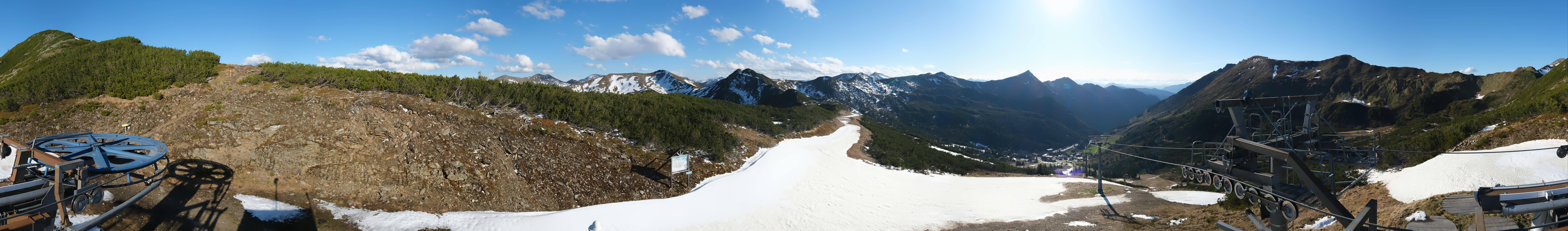 Archiv Foto Webcam Planneralm, Bergstation Plannereckbahn
