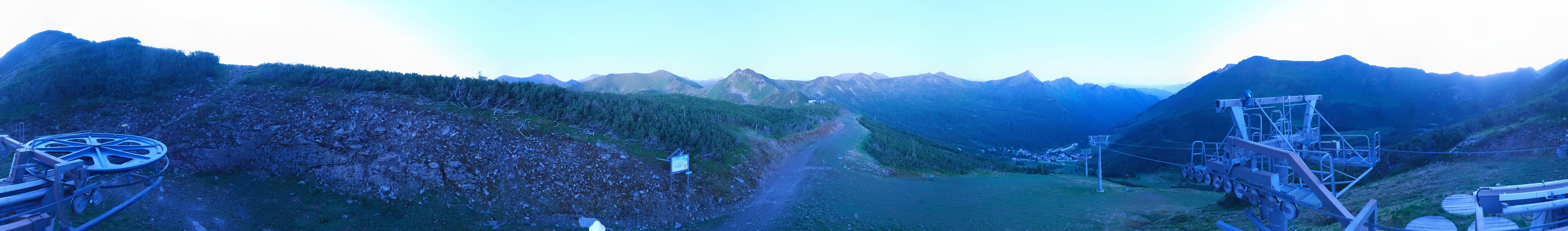 Archiv Foto Webcam Planneralm, Bergstation Plannereckbahn