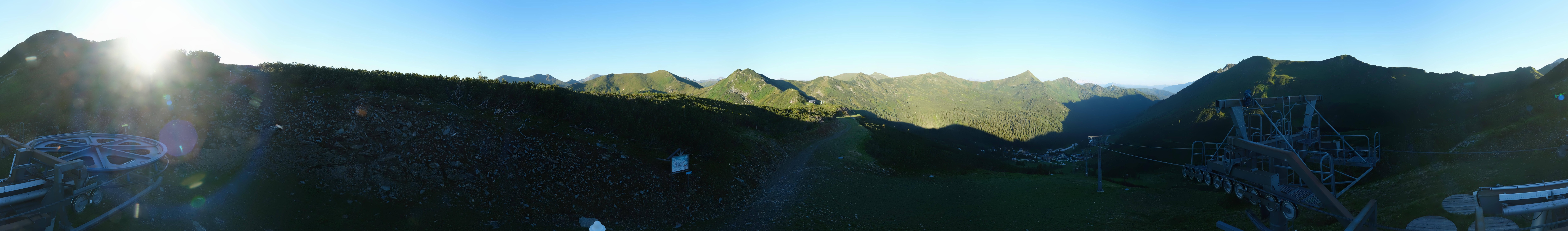 Archiv Foto Webcam Planneralm, Bergstation Plannereckbahn