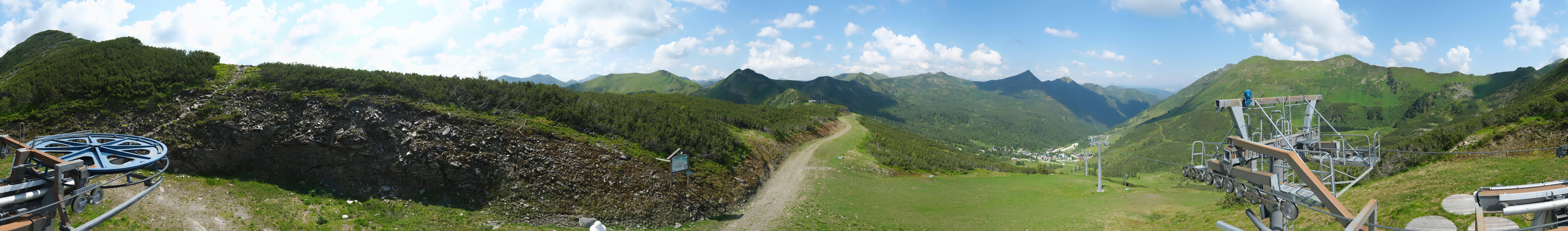 Archiv Foto Webcam Planneralm, Bergstation Plannereckbahn