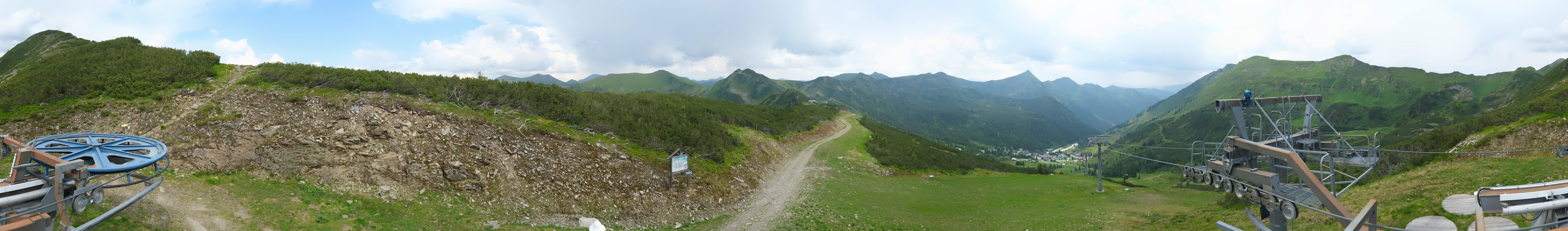 Archiv Foto Webcam Planneralm, Bergstation Plannereckbahn