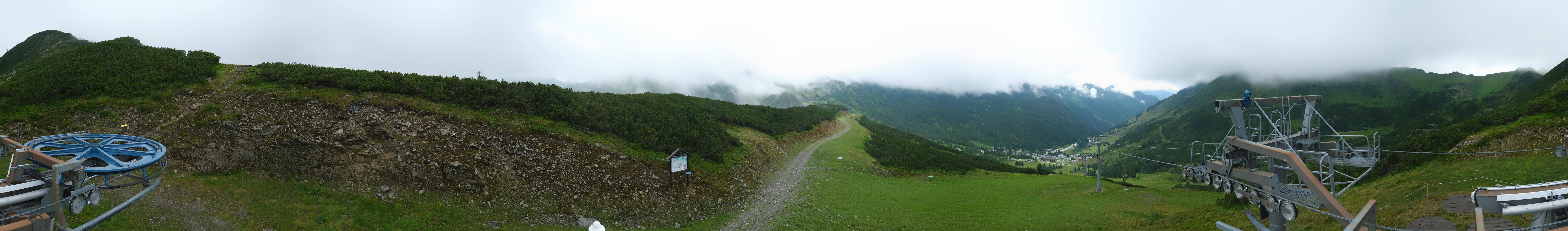 Archived image Webcam mountain station Plannereckbahn, alp Planneralm