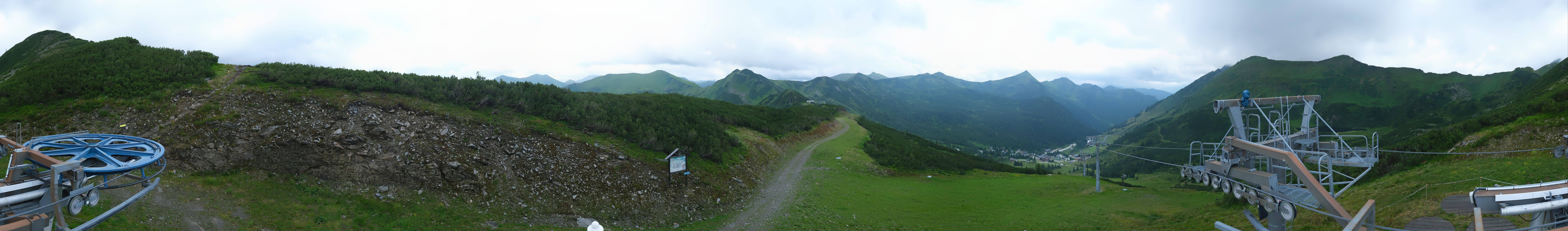 Archiv Foto Webcam Planneralm, Bergstation Plannereckbahn
