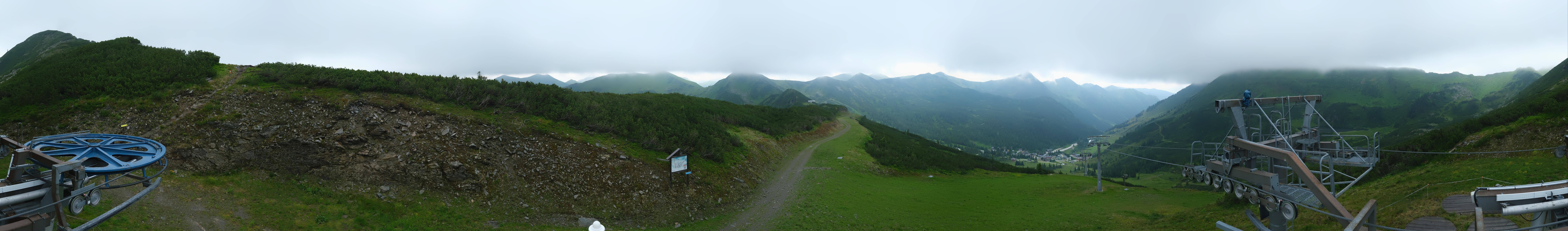 Archiv Foto Webcam Planneralm, Bergstation Plannereckbahn