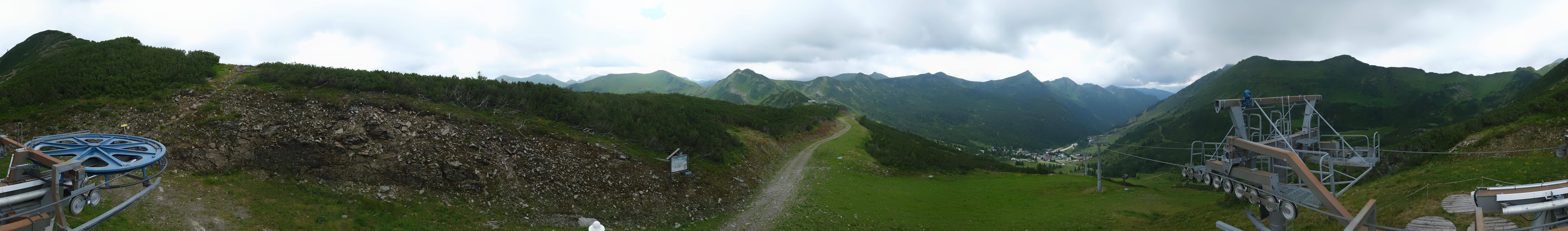 Archiv Foto Webcam Planneralm, Bergstation Plannereckbahn