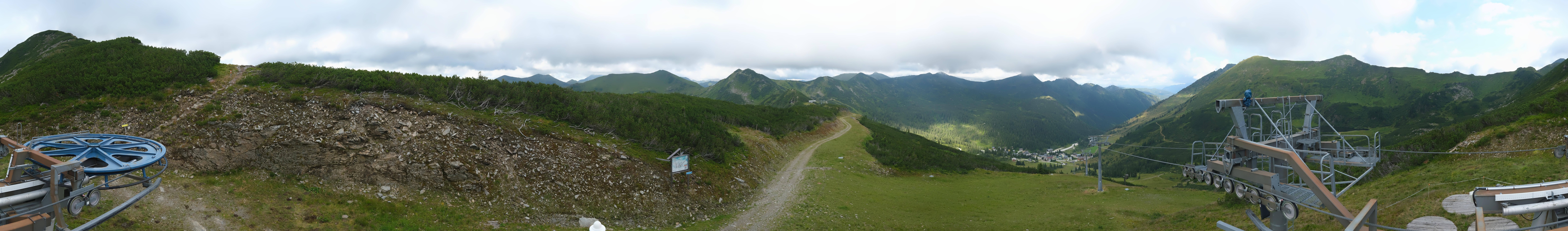 Archived image Webcam mountain station Plannereckbahn, alp Planneralm