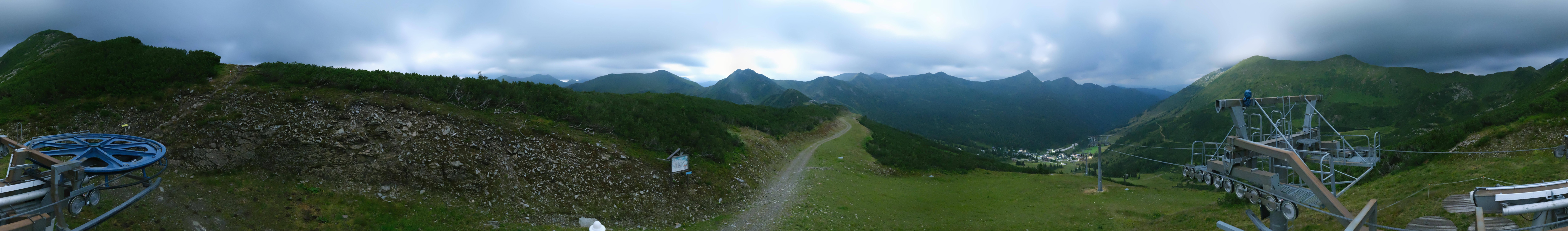 Archiv Foto Webcam Planneralm, Bergstation Plannereckbahn