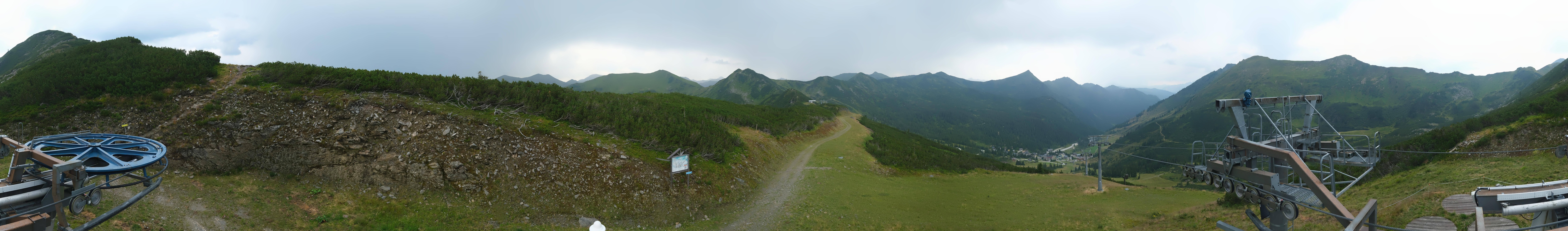 Archived image Webcam mountain station Plannereckbahn, alp Planneralm