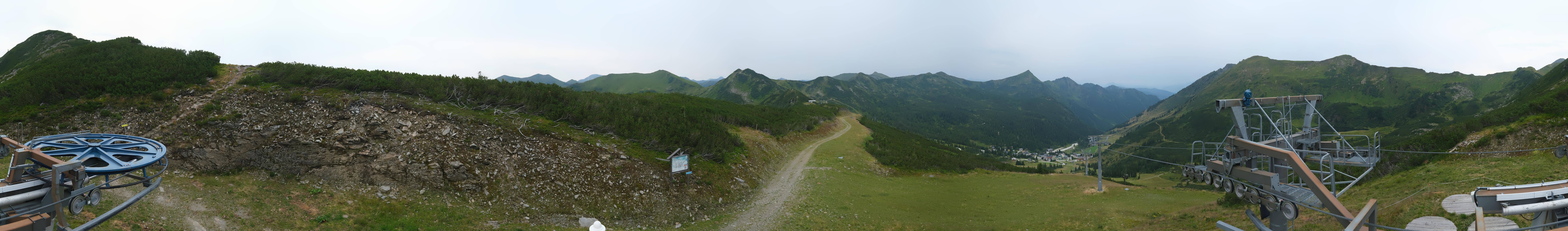 Archived image Webcam mountain station Plannereckbahn, alp Planneralm
