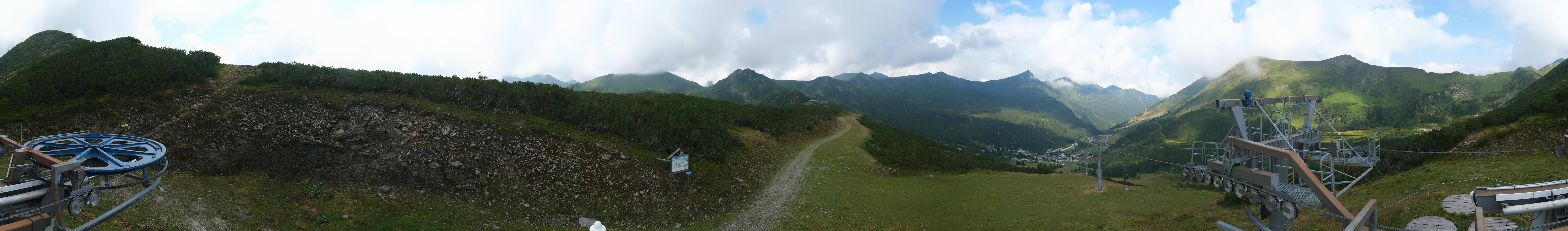 Archived image Webcam mountain station Plannereckbahn, alp Planneralm