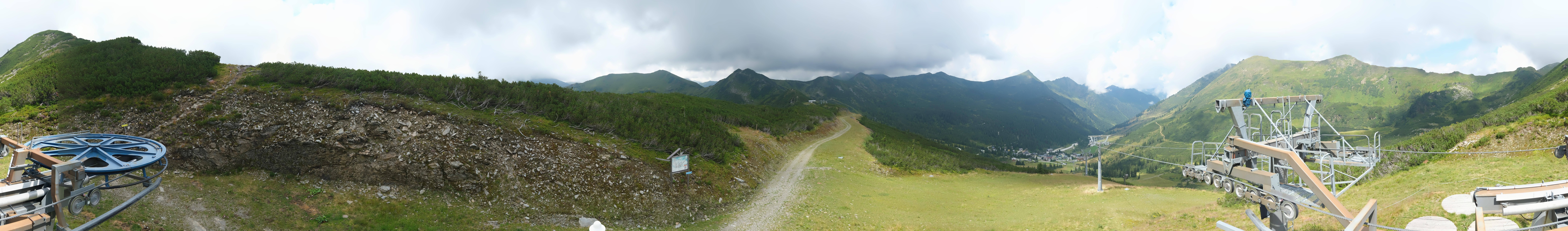 Archived image Webcam mountain station Plannereckbahn, alp Planneralm