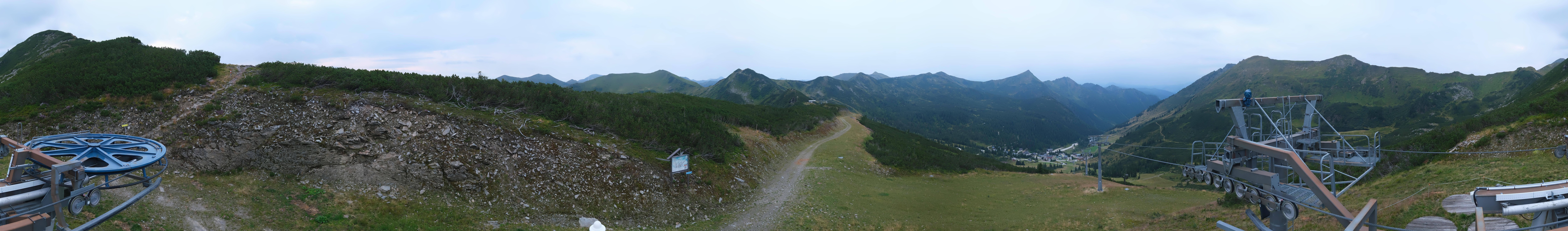 Archiv Foto Webcam Planneralm, Bergstation Plannereckbahn