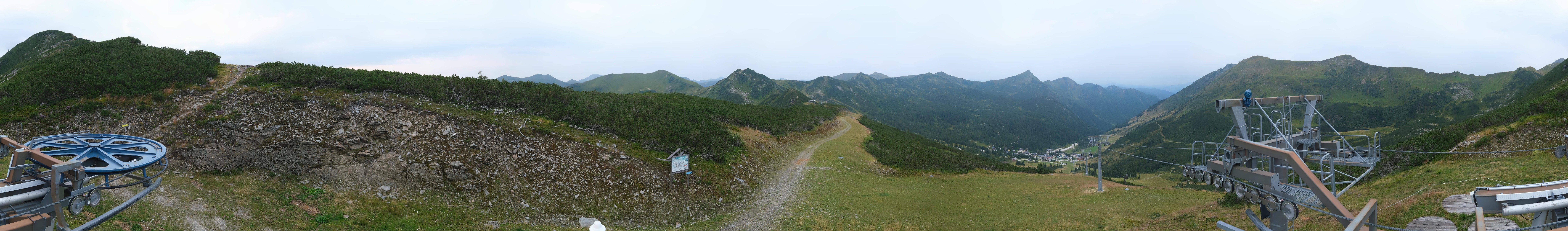 Archiv Foto Webcam Planneralm, Bergstation Plannereckbahn