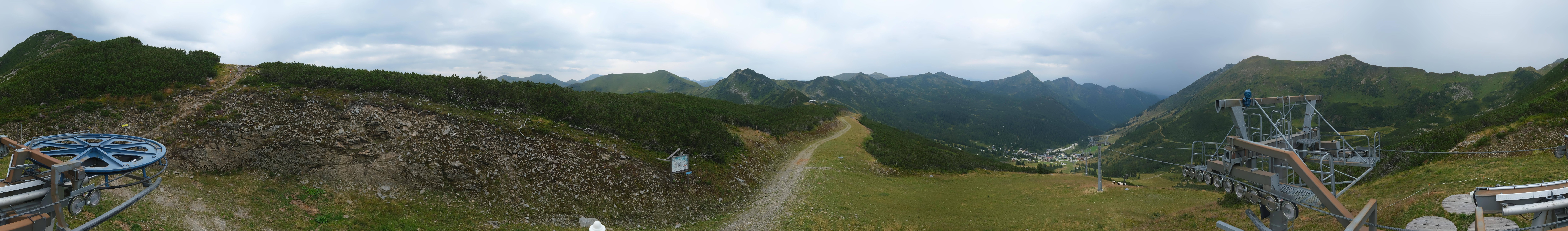 Archiv Foto Webcam Planneralm, Bergstation Plannereckbahn