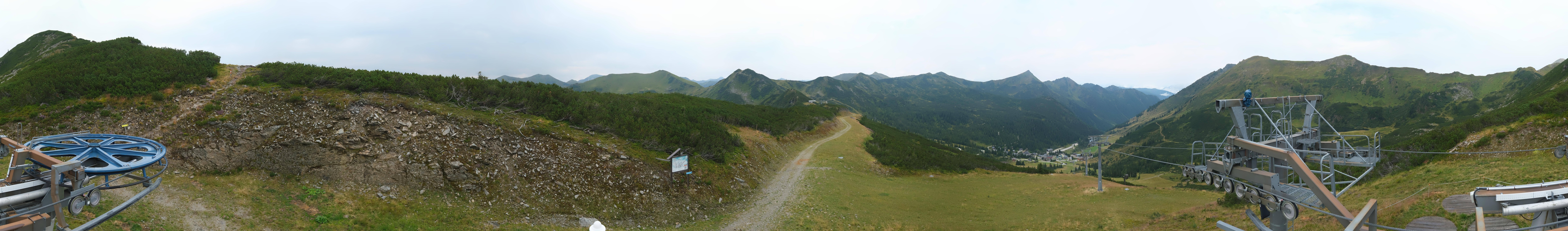 Archiv Foto Webcam Planneralm, Bergstation Plannereckbahn